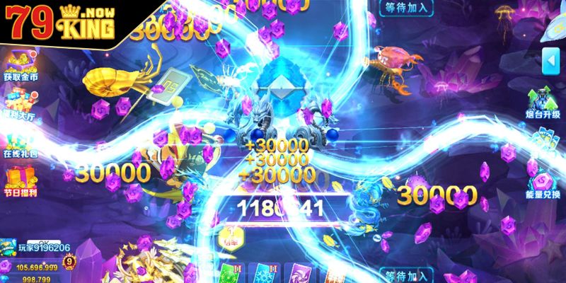 Bắn cá thần rồng 79king săn tìm kho báu đại dương kịch tính 3 Cách chơi bắn cá thần rồng 79King