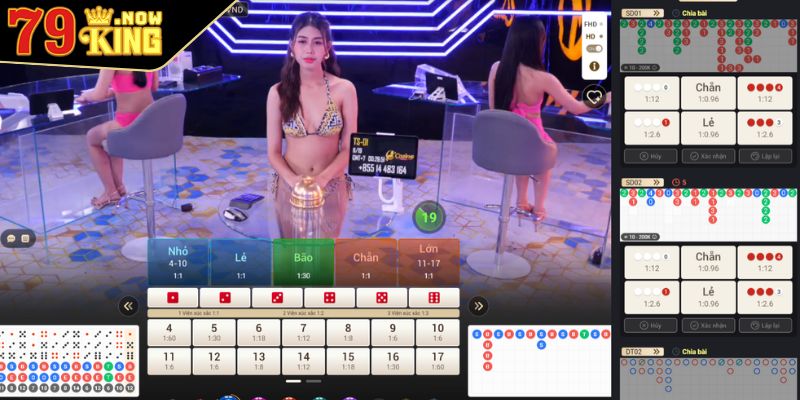 Tài Xỉu 79King Trực Tuyến Đẳng Cấp Cho Người Đam Mê 2 Điểm danh các dạng cược tài xỉu 79King đặc sắc