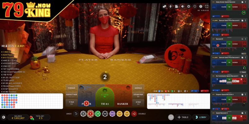 Baccarat 79King, game đỉnh cao cùng cơ hội nhận thưởng lớn 2 Mang đến tỷ lệ trả thưởng hấp dẫn