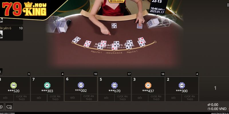 SA Casino 79King, trải nghiệm sảnh Casino đẳng cấp quốc tế 2 Tham gia trải nghiệm Blackjack tại SA