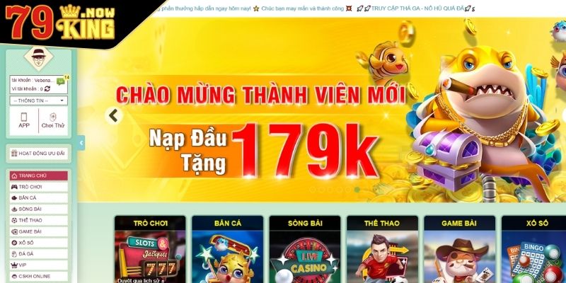 Khuyến mãi 79King 2 Ưu đãi thưởng nạp lần đầu