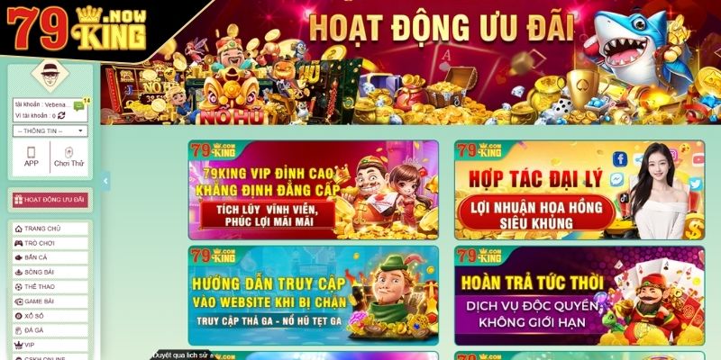 Khuyến mãi 79King 1 Vì sao khuyến mãi 79King luôn thu hút người chơi?