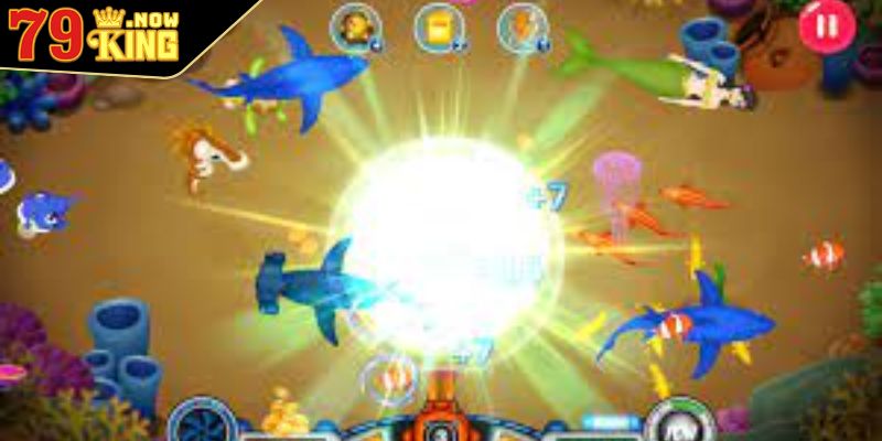 Bắn Cá Biển Sâu 79King - Siêu Phẩm Bắn Cá Đỉnh Cao Hấp Dẫn 2 Tận dụng vũ khí đặc biệt